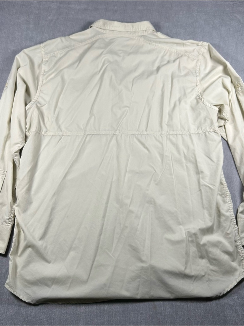 Cabela's Lightweight Outdoor Button-Up Shirts — Sage & Ivory Size XL Tall - Picture 9 of 9